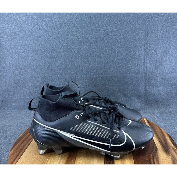 Nike Vapor Edge Pro 360 2 Black White Football Cleats FN7759-001 Mens Sz 13 - Picture 1 of 9